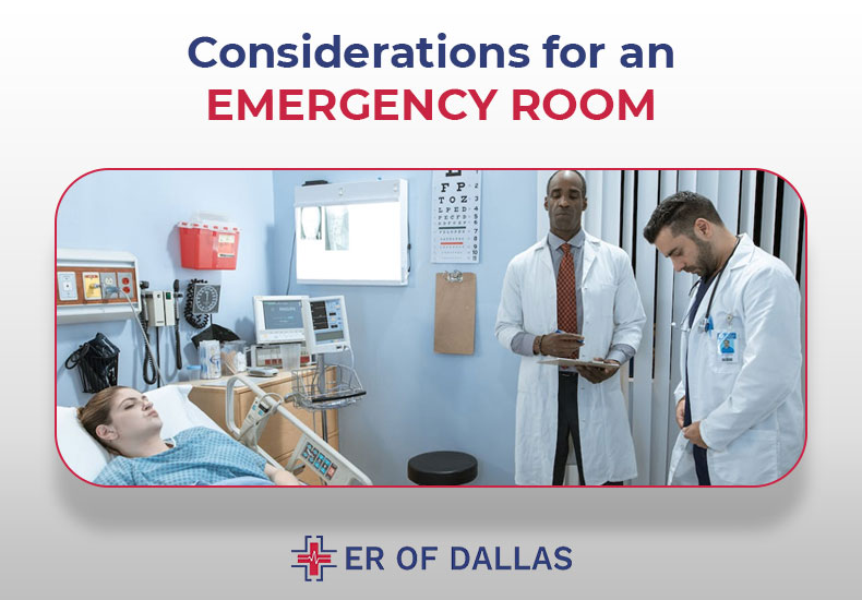 Considerations for an Emergency Room | ER of Dallas - Emergency Room