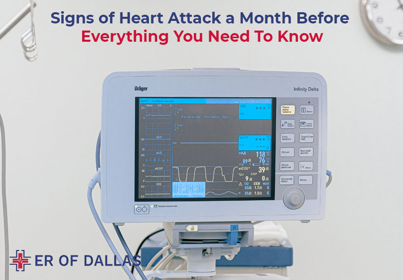 Signs of Heart Attack a Month Before - Everything You Need To Know | ER of Dallas