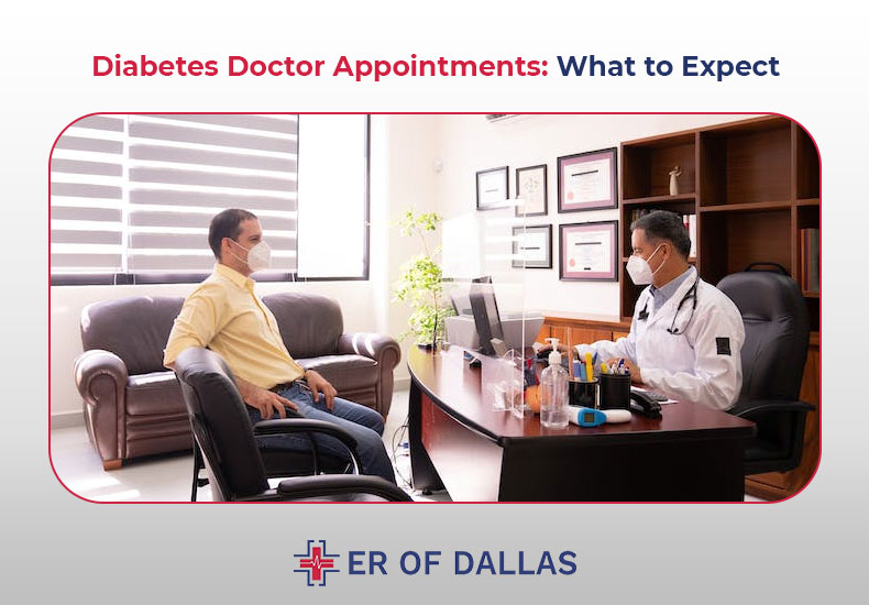 Diabetes Doctor Appointments - What to Expect | ER of Dallas