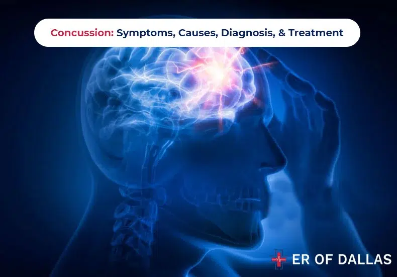 Concussion - Symptoms, Causes, Diagnosis and Treatment - ER of Dallas