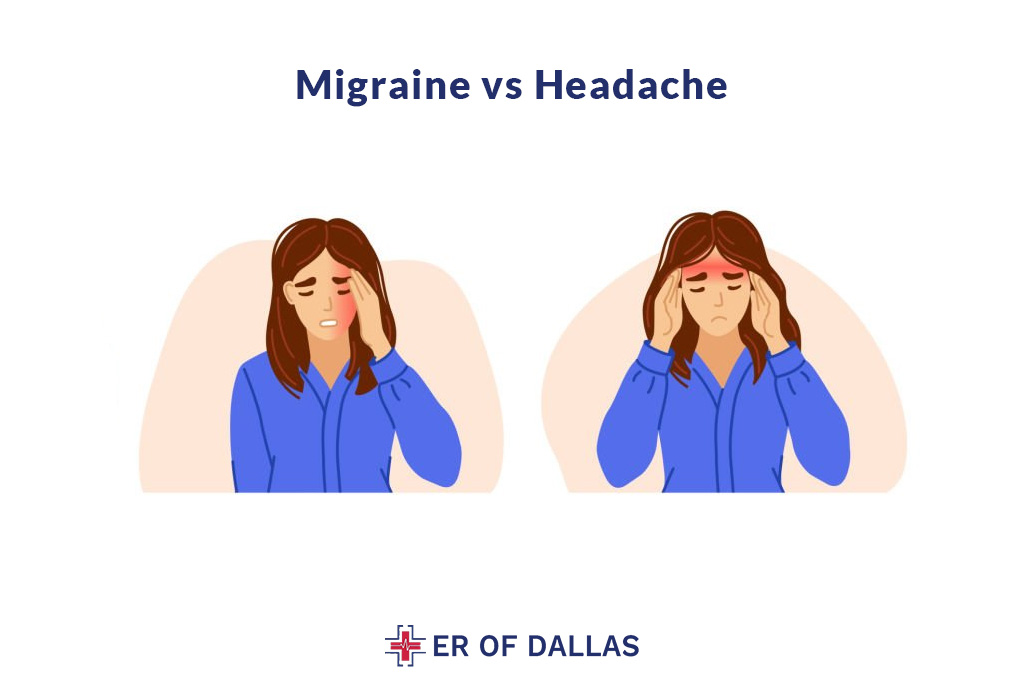 Migraine vs Headache - ER of Dallas