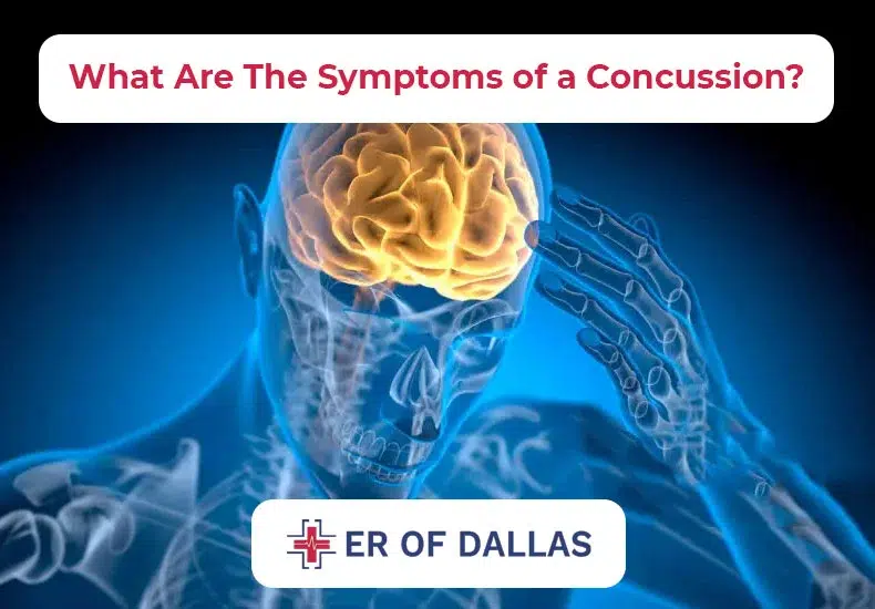 What Are The Symptoms of a Concussion - ER of Dallas