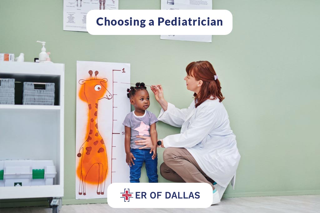 Choosing a Pediatrician - ER of Dallas