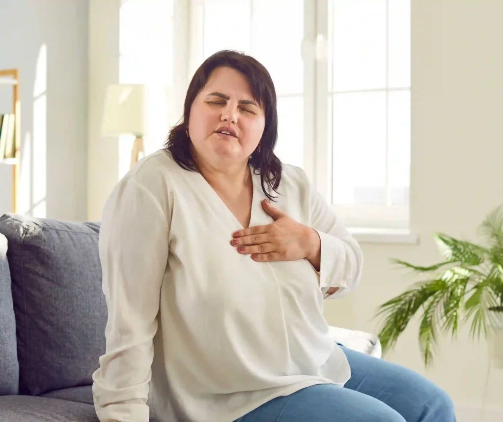 Chest pain and heart symptoms