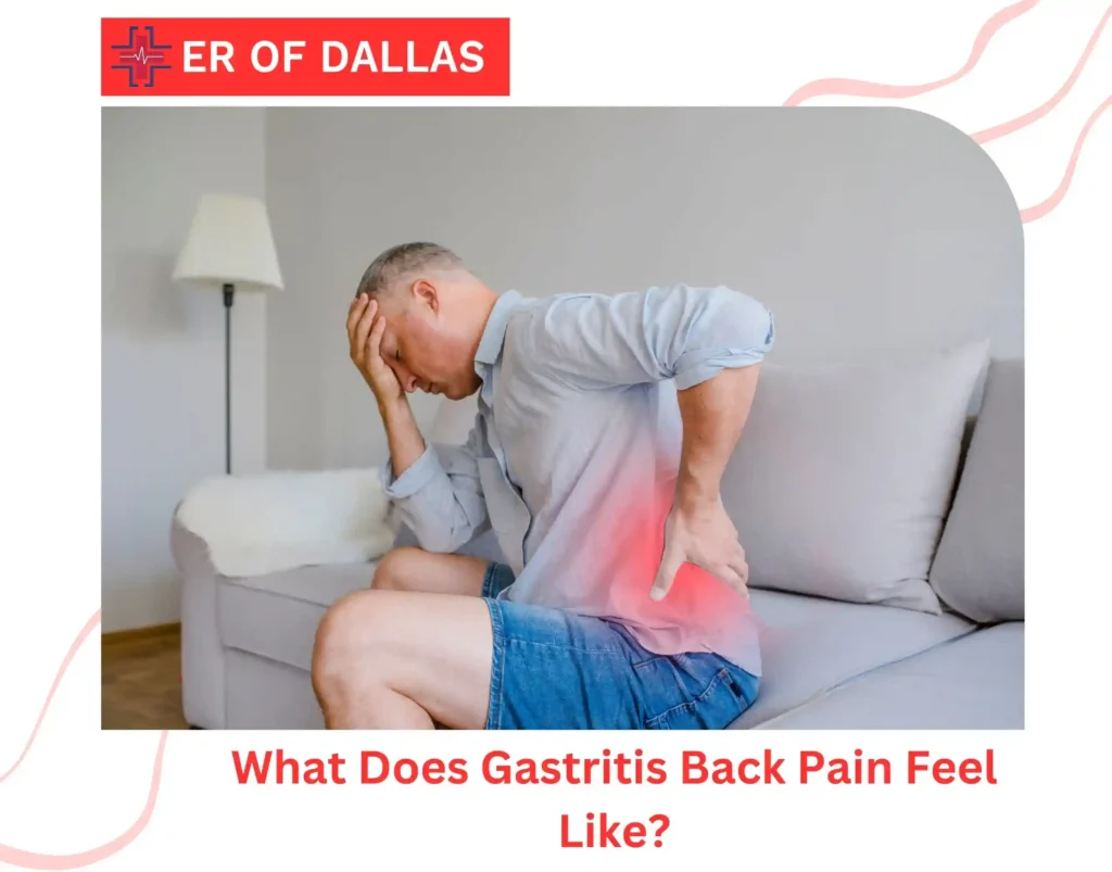 What Does Gastritis Back Pain Feel Like